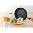 和平フレイズ Wマーブルαフライパン 22cm ブラック