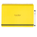 8ページ、各ページの間に透明PPシート(4枚)