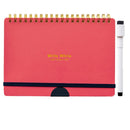 8ページ、各ページの間に透明PPシート(4枚)