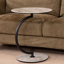 サイドテーブル Azure アーバンホワイト45x45 メーカー直送▼返品・キャンセル不可【他商品との同時購入不可】