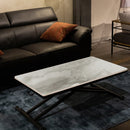 昇降テーブル Granada2 シャインホワイト 110 メーカー直送▼返品・キャンセル不可【他商品との同時購入不可】