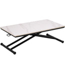 昇降テーブル Granada2 シャインホワイト 110 メーカー直送▼返品・キャンセル不可【他商品との同時購入不可】