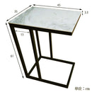 サイドテーブル Granada セラミック アッシュグレイ メーカー直送▼返品・キャンセル不可【他商品との同時購入不可】