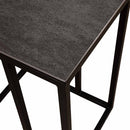 サイドテーブル Granada セラミック ストームグレイ メーカー直送▼返品・キャンセル不可【他商品との同時購入不可】