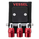 クイック3連MG赤 QB-10MB3R メーカー直送 ▼返品・キャンセル不可【他商品との同時購入不可】