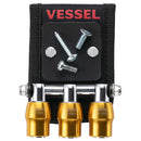 クイック3連MG黄 QB-10MB3Y メーカー直送 ▼返品・キャンセル不可【他商品との同時購入不可】