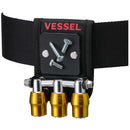 クイック3連MG黄 QB-10MB3Y メーカー直送 ▼返品・キャンセル不可【他商品との同時購入不可】