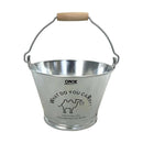 尾上製作所 イラスト入バケツ特1号 シルバー