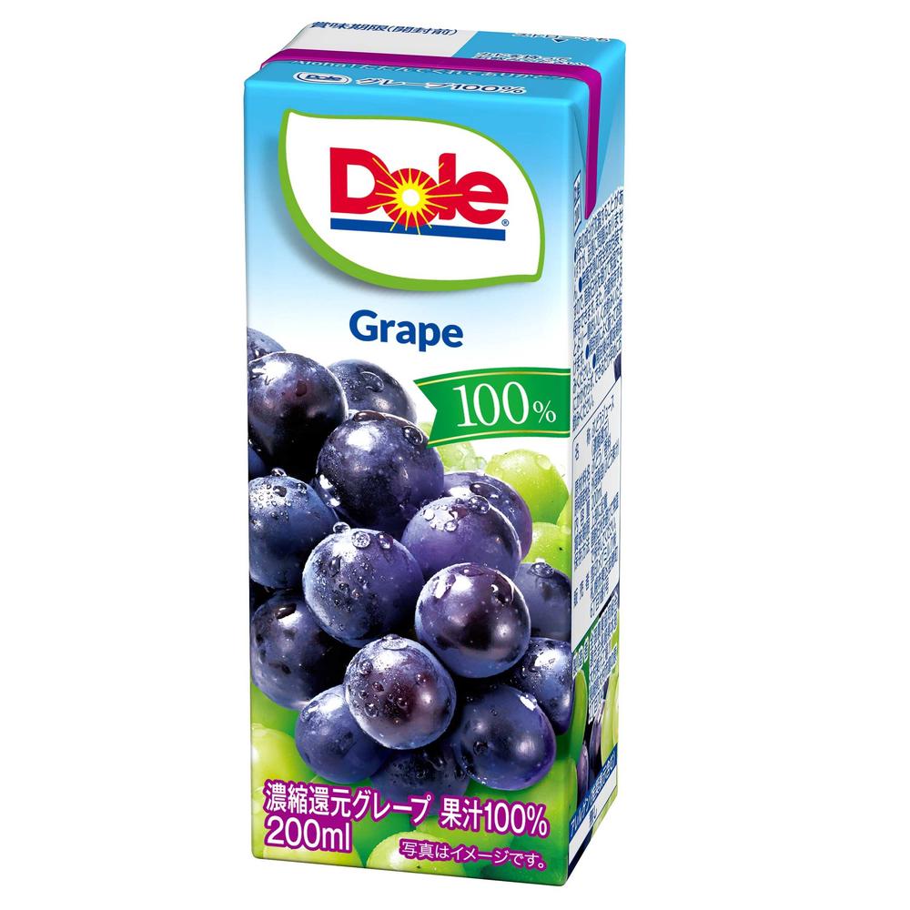 ◇雪印メグミルク ドール グレープ100％ 200ml