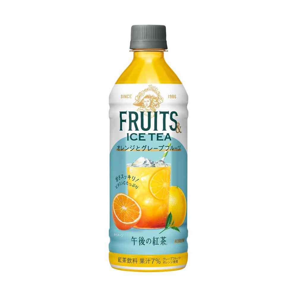 ◇キリン 午後の紅茶 FRUITS ＆ ICE TEA オレンジとグレープフルーツ 500ml