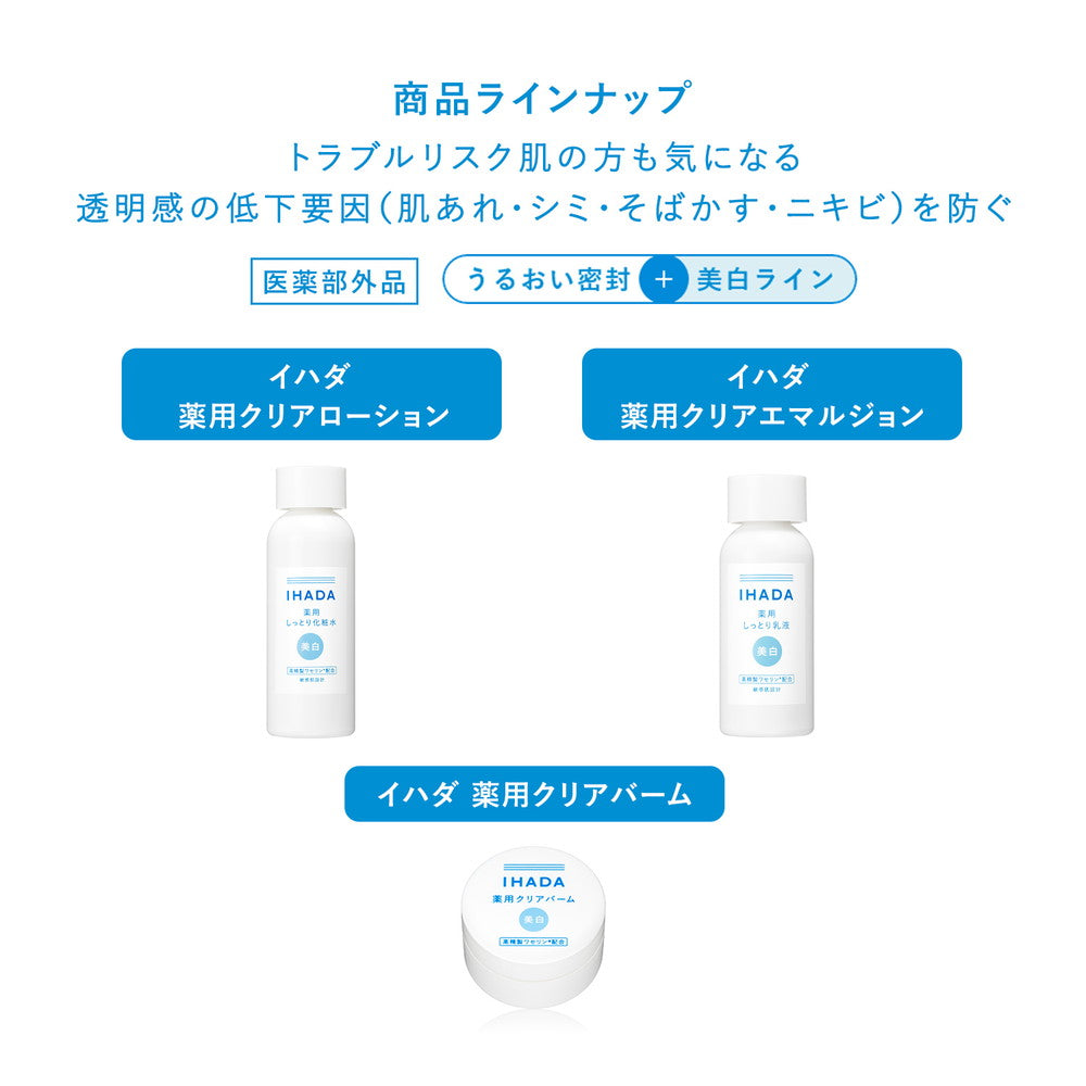 医薬部外品】資生堂 イハダ 薬用クリアローション 180ml