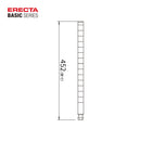 エレクター ベーシックシリーズ ポール 450mm ブラック B18PB2 2本入