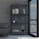 エレクター ベーシックシリーズウッドシェルフ W600xD450mm ブラックウッド ブラックフレーム 棚用 B1824MBB1