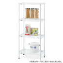 エレクター ベーシックシリーズ ワイヤーシェルフ W750xD450mm ホワイト B1830W1