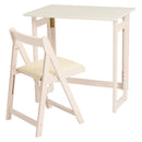 折りたたみデスク&チェア VCT-7699WS メーカー直送 ▼返品・キャンセル不可【他商品との同時購入不可】