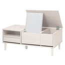 コスメテーブル RD-1126WS メーカー直送 ▼返品・キャンセル不可【他商品との同時購入不可】