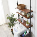 突っ張り洗濯機ラック KTR-3153SW メーカー直送 ▼返品・キャンセル不可【他商品との同時購入不可】