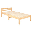 組立簡単 宮棚付きシングルベッド MB-5151SNA メーカー直送 ▼返品・キャンセル不可【他商品との同時購入不可】