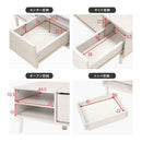 コスメテーブル RD-1125NA メーカー直送 ▼返品・キャンセル不可【他商品との同時購入不可】