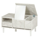 コスメテーブル RD-1125MWH メーカー直送 ▼返品・キャンセル不可【他商品との同時購入不可】