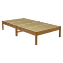 組立簡単 畳シングルベッド MB-5146S-LBRキフネ メーカー直送 ▼返品・キャンセル不可【他商品との同時購入不可】