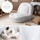 ふわとろソファベッド フール SF-1700B ホワイト メーカー直送 ▼返品・キャンセル不可【他商品との同時購入不可】