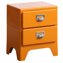 多段チェスト クラン CBN-H002 オレンジ メーカー直送 ▼返品・キャンセル不可【他商品との同時購入不可】