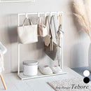 シンプルバッグハンガー テボーレ BHG-620 ブラック メーカー直送 ▼返品・キャンセル不可【他商品との同時購入不可】