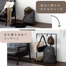 シンプルバッグハンガー テボーレ BHG-620 ブラック メーカー直送 ▼返品・キャンセル不可【他商品との同時購入不可】