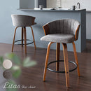 バーチェア リータス KNC-J3138 ナチュラルアイボリー メーカー直送 ▼返品・キャンセル不可【他商品との同時購入不可】