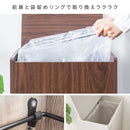 木製キッチンペール シェール DB-650R 大理石柄ホワイト メーカー直送 ▼返品・キャンセル不可【他商品との同時購入不可】