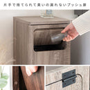 ダストボックス エンプロー DB-960R 大理石柄ホワイト メーカー直送 ▼返品・キャンセル不可【他商品との同時購入不可】