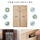 ダストボックス エンプロー DB-802R 大理石柄ホワイト メーカー直送 ▼返品・キャンセル不可【他商品との同時購入不可】