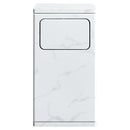 ダストボックス エンプロー DB-480R 大理石柄ホワイト メーカー直送 ▼返品・キャンセル不可【他商品との同時購入不可】