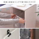 ダストボックス エンプロー DB-480R 大理石柄ホワイト メーカー直送 ▼返品・キャンセル不可【他商品との同時購入不可】