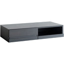 レンジ下トレー アベニール TY-003 ブラック メーカー直送 ▼返品・キャンセル不可【他商品との同時購入不可】