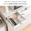 レンジ下トレー アベニール TY-003 ブラック メーカー直送 ▼返品・キャンセル不可【他商品との同時購入不可】