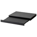 レンジ下トレー アベニール TY-001 ブラック メーカー直送 ▼返品・キャンセル不可【他商品との同時購入不可】