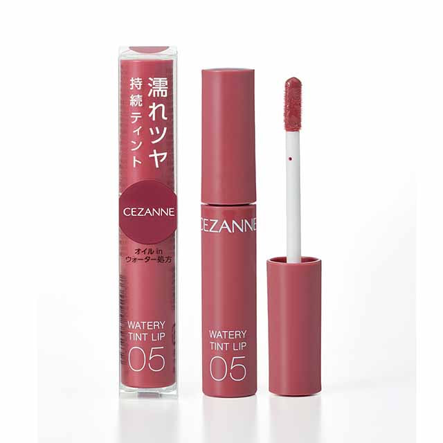セザンヌ ウォータリーティントリップ 05 プラムレッド 4.0g