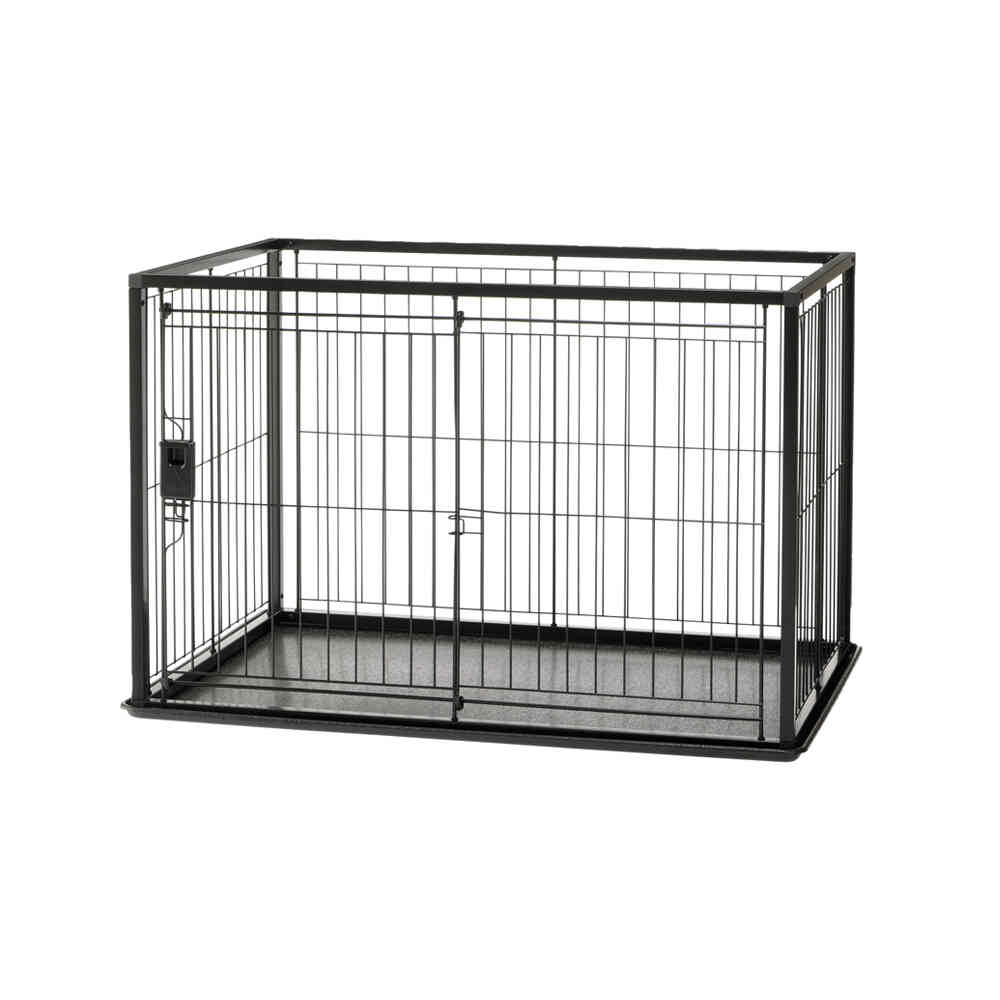 【未使用・未開封】インテリアペットサークル 90-60 ブラック インテリアペットサークル 90-60 ブラック メーカー直送 ▽返品