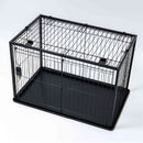 インテリアペットサークル 90-60屋根面 ブラック メーカー直送 ▼返品・キャンセル不可【他商品との同時購入不可】