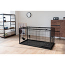 インテリアペットサークル 120-60屋根面BK メーカー直送 ▼返品・キャンセル不可【他商品との同時購入不可】