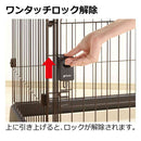 もっとお掃除簡単ペットサークル 90-60 ライトピンク メーカー直送▼返品・キャンセル不可【他商品との同時購入不可】