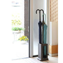 小原産業 傘立て 正方形 4本 ブラウン