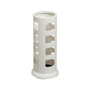 小原産業 傘立て 丸型 ホワイト