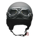 リ-ド工業 ビンテ-ジヘルメット マットブラック LL CR751MATBKLL