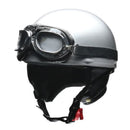 リ-ド工業 ビンテ-ジヘルメット シルバ-  フリ- CR750SI