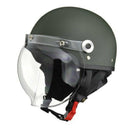 リ-ド工業 バブルシ-ルド付ハーフヘルメット マットグレ- フリ- CR760MATGR