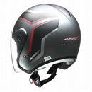 リード工業 APRETジェットヘルメット マットガンメタリック APRET MATGM 1個