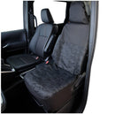 Nishiki Sangyo Off-Road Camouflage Seat Cover Black OR4857 1 piece for front seat